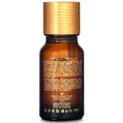 Грэми Марокканское аргановое масло для волос Morocco Argan Oil, 10 мл (Greymy, Shine), фото-3