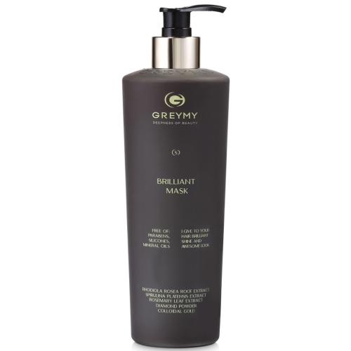 Грэми Бриллиантовая маска для волос Brilliant Mask, 500 мл (Greymy, Shine)