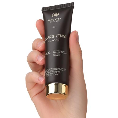 Грэми Шампунь для глубокого очищения волос Clarifying Shampoo, 50 мл (Greymy, Shine), фото-2