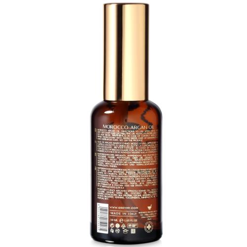 Грэми Марокканское аргановое масло для волос Morocco Argan Oil, 50 мл (Greymy, Shine), фото-3