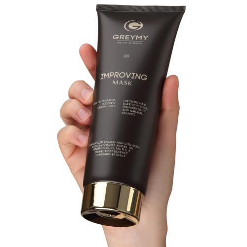 Грэми Совершенствующая маска для волос Improving Mask, 200 мл (Greymy, Shine), фото-2
