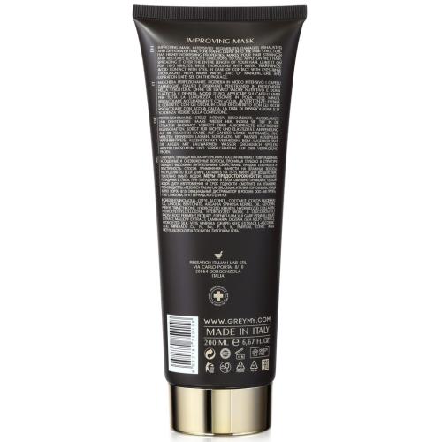 Грэми Совершенствующая маска для волос Improving Mask, 200 мл (Greymy, Shine), фото-3