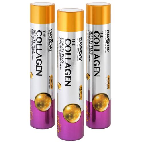 Дэй Ту Дэй Комплекс Collagen Beauty Plus 1000 мг со вкусом манго, тубы 30 доз х  40 мл (Day2Day, ), фото-2