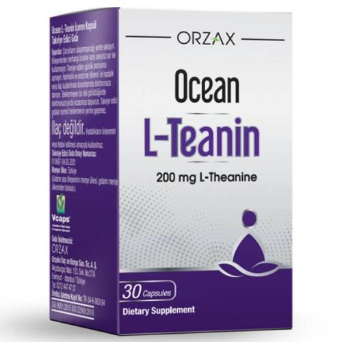Орзакс Оушен L- Teanin 200 мг 14+, 30 капсул (Orzax Ocean, )