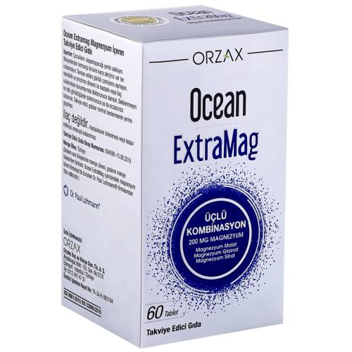 Орзакс Оушен Экстра магний Extramag 200 мг, 60 таблеток (Orzax Ocean, )