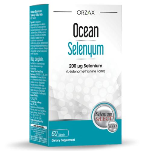 Орзакс Оушен Селен 200 мкг, 60 таблеток (Orzax Ocean, )