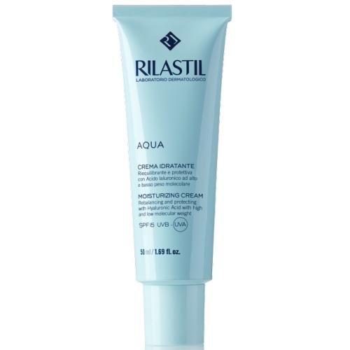 Риластил Увлажняющий крем SPF15 UVB-UVA для лица, 50 мл (Rilastil, Aqua)