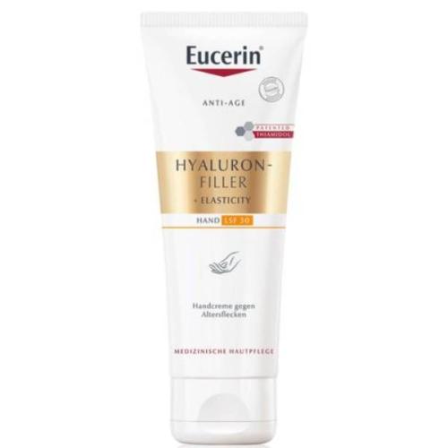Эуцерин Антивозрастной крем для рук против пигментации, 75 мл (Eucerin, Hyaluron-Filler + Elasticity)