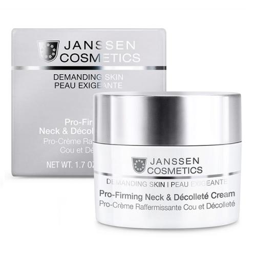 Янсен Косметикс Укрепляющий крем для шеи и декольте, 50 мл (Janssen Cosmetics, Demanding skin)