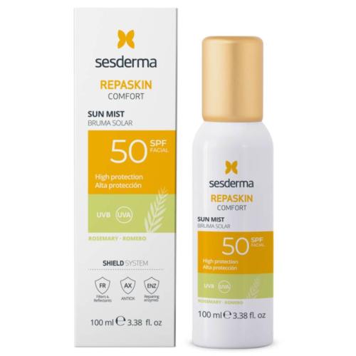 Сесдерма Спрей-мист липосомальный для лица &quot;Розмарин&quot; Comfort SPF50, 100 мл (Sesderma, Repaskin)