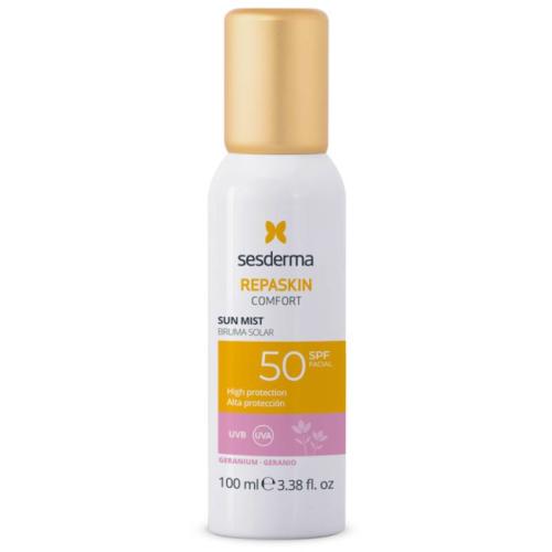 Сесдерма Спрей-мист липосомальный для лица &quot;Герань&quot; Comfort SPF50, 100 мл (Sesderma, Repaskin), фото-2