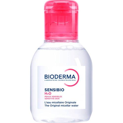 Биодерма Мицеллярная вода для чувствительной кожи Сенсибио Н2О, 100 мл (Bioderma, Sensibio)
