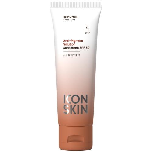 Айкон Скин Солнцезащитный крем для всех типов кожи Anti-Pigment Solution SPF 50, 50 мл (Icon Skin, Re:Pigment)