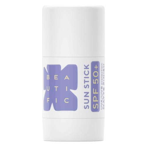 Бьютифик Солнцезащитный матирующий стик SPF50, 20 мл (Beautific, Sun), фото-3