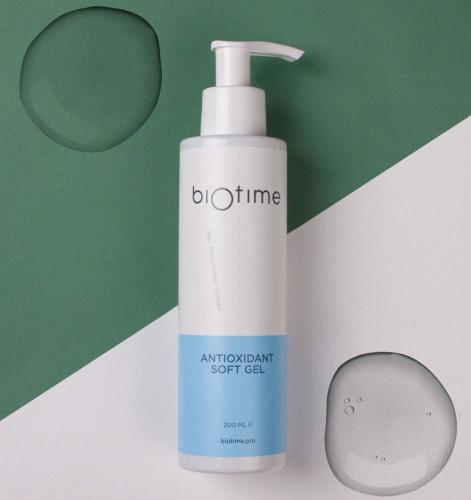 Биотайм Антиоксидантный гель для умывания, 200 мл (Biotime, Antioxidant), фото-3