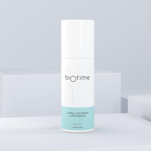 Биотайм Ламеллярный липидовосполняющий крем, 200 мл (Biotime, Special), фото-3