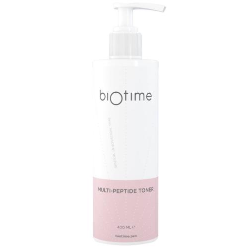 Биотайм Мультипептидный увлажняющий тоник, 400 мл (Biotime, Multi-Peptide)