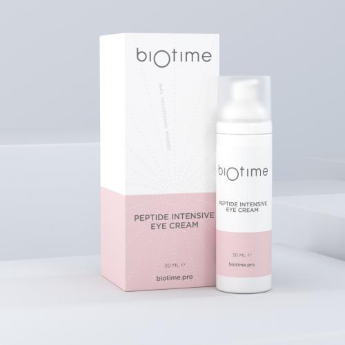 Биотайм Интенсивный пептидный крем для контура вокруг глаз, 30 мл (Biotime, Multi-Peptide), фото-3