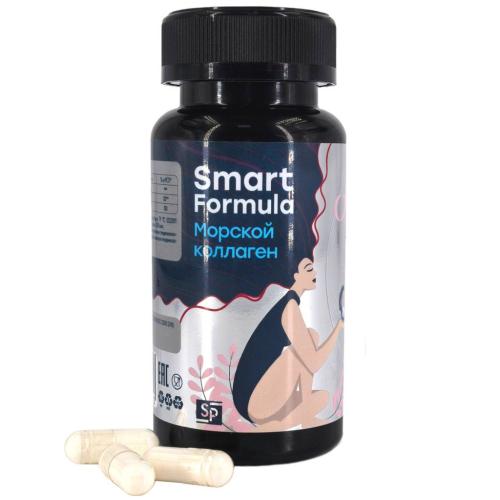 Смарт Продактc Коллаген морской Smart Formula, 60 капсул (Smart Products, ), фото-2