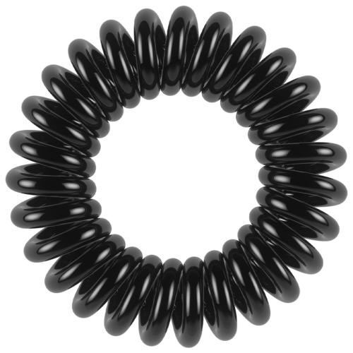 Инвизибабл Резинка-браслет для всех типов волос Premium True Black, 3 шт (Invisibobble, Original), фото-2