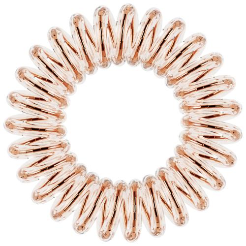 Инвизибабл Резинка-браслет для всех типов волос Premium Bronze Me Pretty, 3 шт (Invisibobble, Original), фото-2