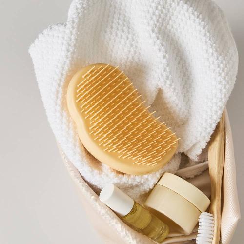 Тангл Тизер Расческа Mini Buttercup Yellow для прямых и волнистых волос (Tangle Teezer, Tangle Teezer The Original), фото-2