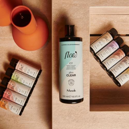 Нук Регулятор интенсивности окрашивания Gloss Clear, 500 мл (Nook, Flow), фото-2