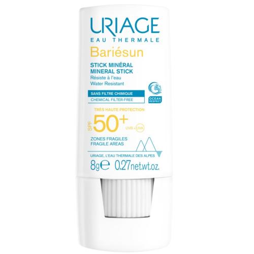Урьяж Минеральный солнцезащитный стик SPF50+, 8 г (Uriage, Bariesun)