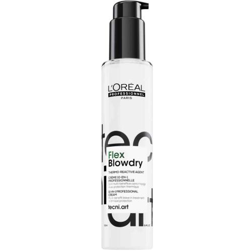 Лореаль Профессионель Термозащитный крем для волос Flex Blowdry, 150 мл (L'Oreal Professionnel, Стайлинг, Tecni.Art)