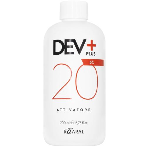 Каарал Окисляющая эмульсия Dev+ 6% 20 vol, 200 мл (Kaaral, Dev Plus)