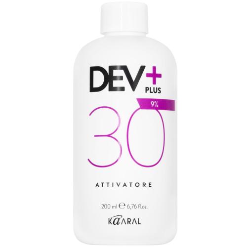 Каарал Окисляющая эмульсия Dev+ 9% 30 vol, 200 мл (Kaaral, Dev Plus)