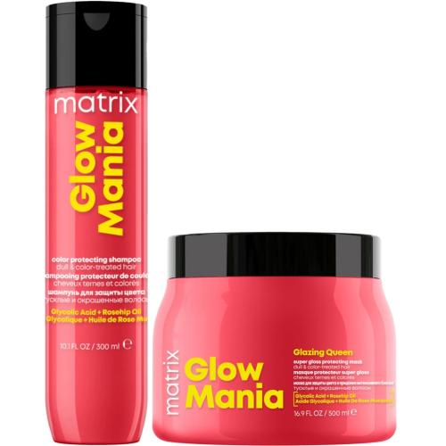 Матрикс Программа Glow Mania базовый уход: шампунь 300 мл + маска 500 мл (Matrix, Glow Mania), фото-3