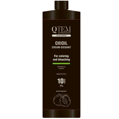 Кьютэм Универсальный крем-оксидант 3% Oxioil Cream-Oxidant 10 Vol, 1000 мл (Qtem, Color Service)