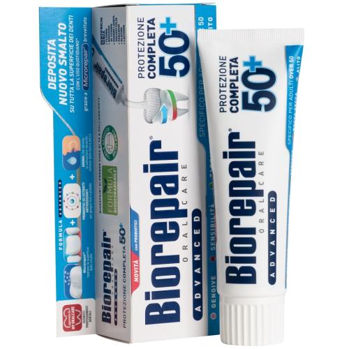 Биорепейр Зубная паста &quot;Максимальная защита после 50 лет&quot;, 75 мл (Biorepair, Ежедневная забота)