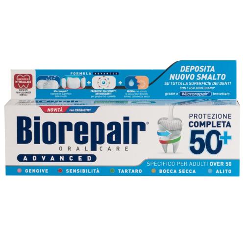 Биорепейр Зубная паста &quot;Максимальная защита после 50 лет&quot;, 75 мл (Biorepair, Ежедневная забота), фото-3