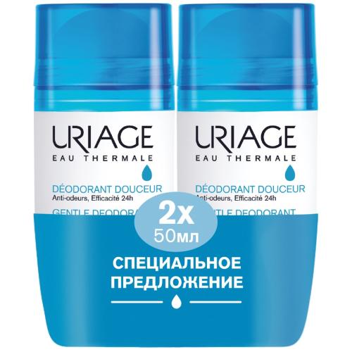 Урьяж Роликовый дезодорант, 2 х 50 мл (Uriage, Гигиена Uriage)