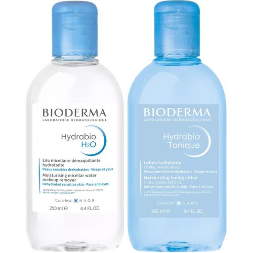 Биодерма Программа Hydrabio очищение: мицеллярная вода 250 мл + лосьон 250 мл (Bioderma, Hydrabio), фото-6