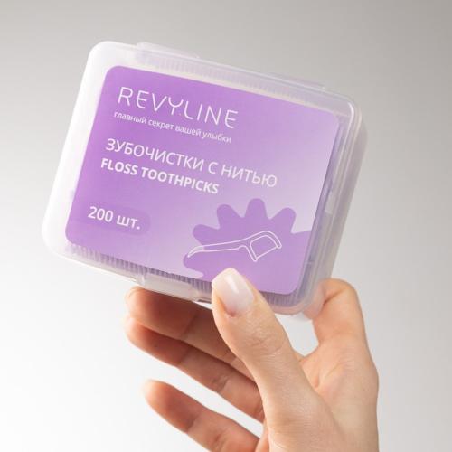 Ревилайн Зубочистки с нитью, 200 шт (Revyline, Профилактика), фото-4