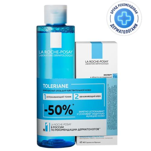 Ля Рош Позе Набор &quot;Комплексный уход для чувствительной кожи&quot; (La Roche-Posay, Toleriane)