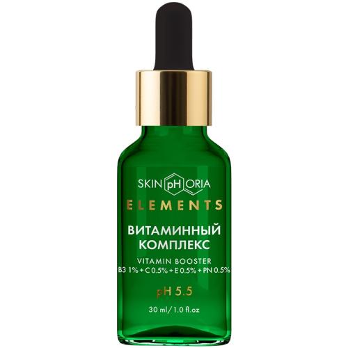 Скинфория Сыворотка с комплексом витаноминов для лица Vitamin Booster Serum, 30 мл (SkinpHoria, Elements), фото-2