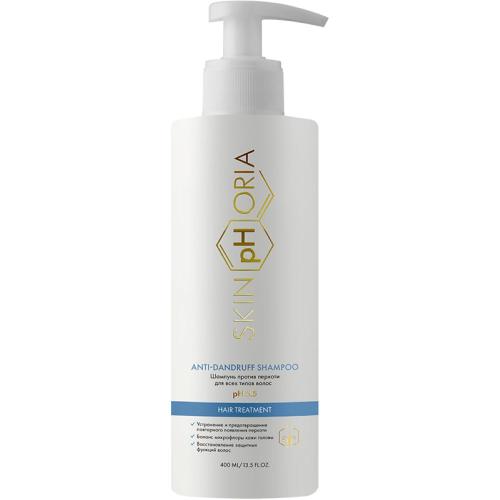 Скинфория Шампунь против перхоти Anti-Dandruff Shampoo 400 мл (SkinpHoria, Hair Care)