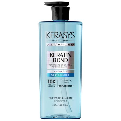 Керасис Шампунь для увлажнения волос Keratin Bond, 600 мл (Kerasys, Hair Clinic, Advanced)
