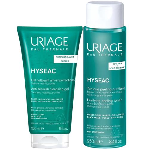 Урьяж Программа Hyseac очищение: гель 150 мл + лосьон 250 мл (Uriage, Hyseac), фото-6