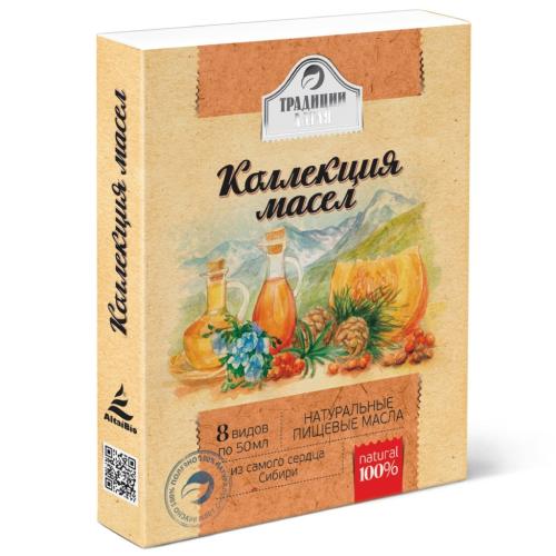 Коллекция натуральных масел &quot;Традиции Алтая&quot;, 8 видов х 50 мл (Алтэя, Здоровое питание)