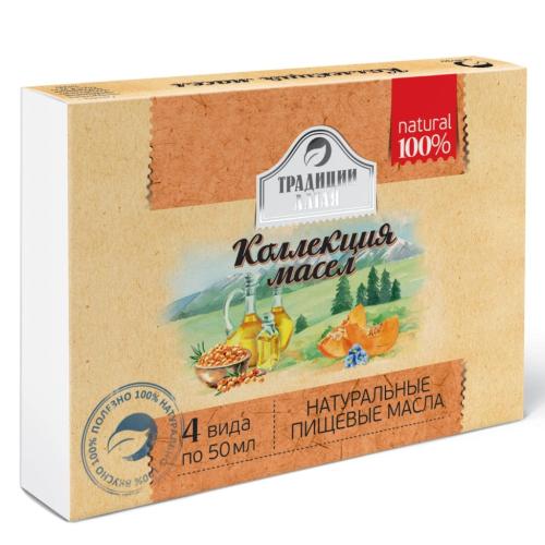 Коллекция натуральных масел &quot;Традиции Алтая&quot;, 4 вида х 50 мл (Алтэя, Здоровое питание)