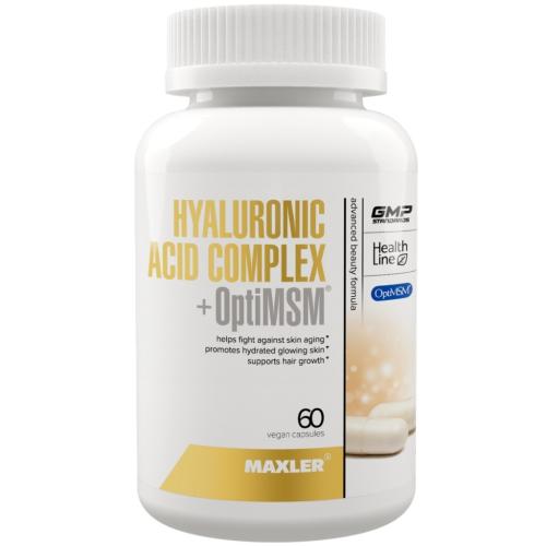 Макслер Комплекс Hyaluronic Acid Complex + OptiMSM, 60 капсул (Maxler, Специальные добавки)