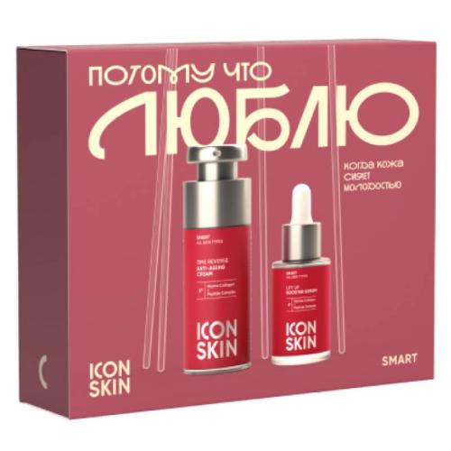 Айкон Скин Подарочный набор для антивозрастного ухода &quot;Потому что люблю&quot; (Icon Skin, Smart)