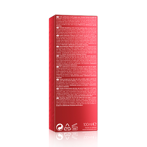Керастаз  Многофункциональное Масло-уход для всех типов волос Elixir Ultime Rouge (Лимитированное издание), 100 мл (Kerastase, Elixir Ultime), фото-4