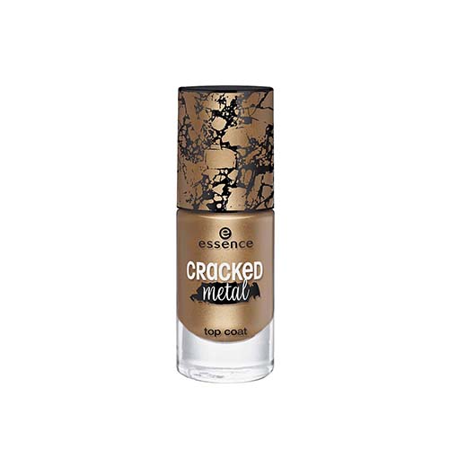 Верхнее покрытие растрескивающееся золото Cracked metal top coat (Ногти)