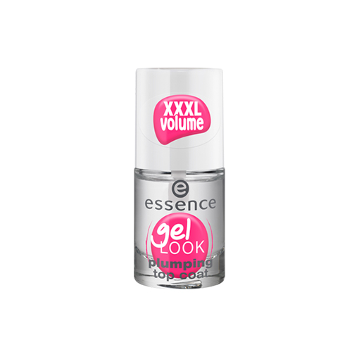 Укрепляющее покрытие с гель-эффектом Gel look plumping top coat (Ногти)